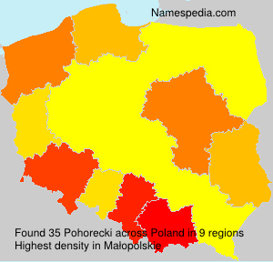 Surname Pohorecki in Poland Surname Pohorecki in Poland