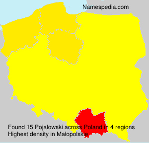 Surname Pojalowski in Poland Surname Pojalowski in Poland