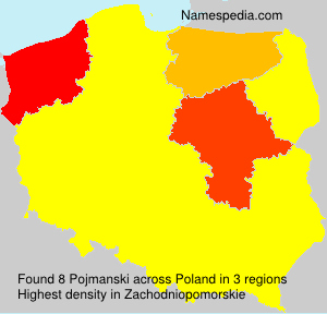 Surname Pojmanski in Poland Surname Pojmanski in Poland