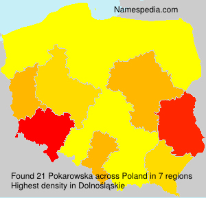 Surname Pokarowska in Poland Surname Pokarowska in Poland