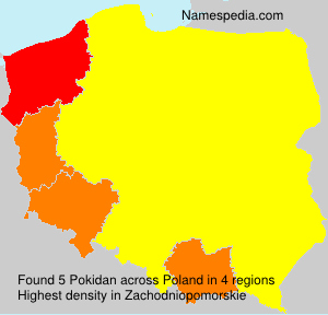 Surname Pokidan in Poland Surname Pokidan in Poland