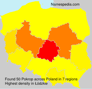 Surname Pokrop in Poland Surname Pokrop in Poland