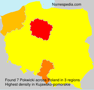 Surname Pokwicki in Poland Surname Pokwicki in Poland