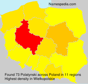 Surname Polatynski in Poland Surname Polatynski in Poland