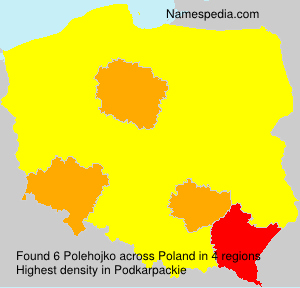 Surname Polehojko in Poland Surname Polehojko in Poland