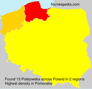 Surname Polejowska in Poland Surname Polejowska in Poland