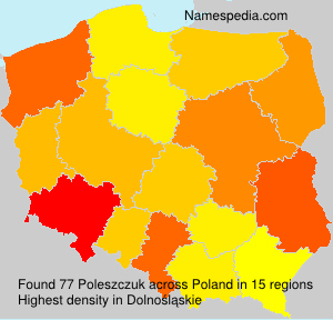 Surname Poleszczuk in Poland Surname Poleszczuk in Poland