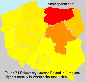 Surname Polewaczyk in Poland Surname Polewaczyk in Poland