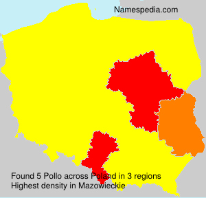 Surname Pollo in Poland Surname Pollo in Poland