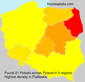 Surname Polocki in Poland Surname Polocki in Poland