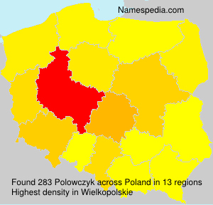 Surname Polowczyk in Poland Surname Polowczyk in Poland