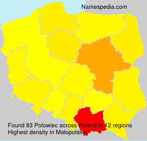 Surname Polowiec in Poland Surname Polowiec in Poland