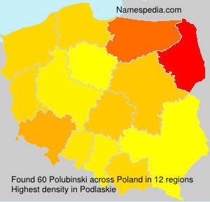 Surname Polubinski in Poland Surname Polubinski in Poland