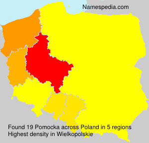 Surname Pomocka in Poland Surname Pomocka in Poland