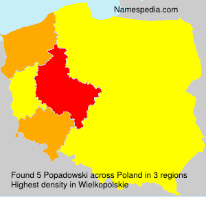 Surname Popadowski in Poland Surname Popadowski in Poland