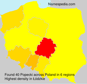 Surname Popecki in Poland Surname Popecki in Poland