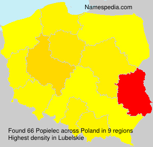 Surname Popielec in Poland Surname Popielec in Poland