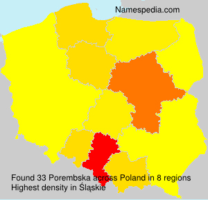 Surname Porembska in Poland Surname Porembska in Poland
