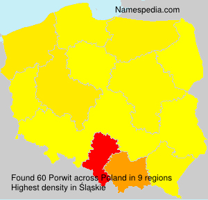 Surname Porwit in Poland Surname Porwit in Poland