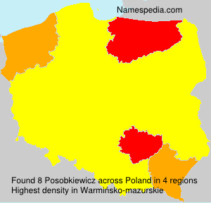 Surname Posobkiewicz in Poland Surname Posobkiewicz in Poland