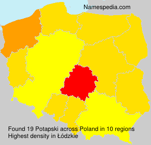 Surname Potapski in Poland Surname Potapski in Poland