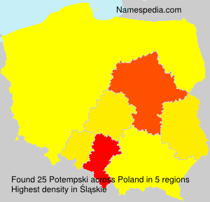 Surname Potempski in Poland Surname Potempski in Poland
