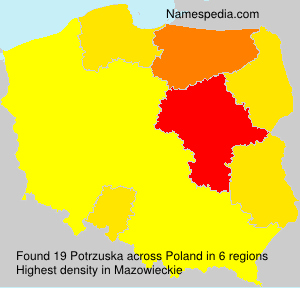 Surname Potrzuska in Poland Surname Potrzuska in Poland
