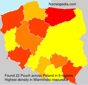Surname Pouch in Poland Surname Pouch in Poland