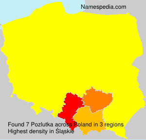Surname Pozlutka in Poland Surname Pozlutka in Poland