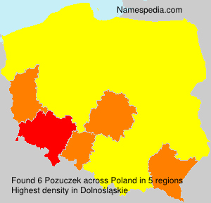 Surname Pozuczek in Poland Surname Pozuczek in Poland
