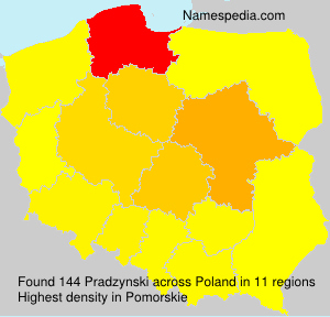 Surname Pradzynski in Poland Surname Pradzynski in Poland