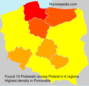Surname Prelewski in Poland Surname Prelewski in Poland