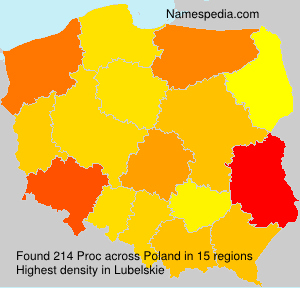 Surname Proc in Poland Surname Proc in Poland