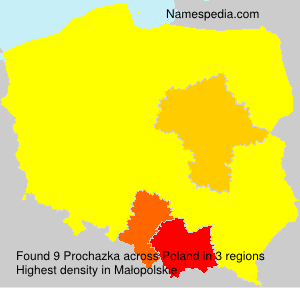 Surname Prochazka in Poland Surname Prochazka in Poland
