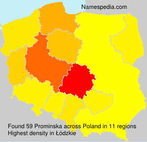 Surname Prominska in Poland Surname Prominska in Poland
