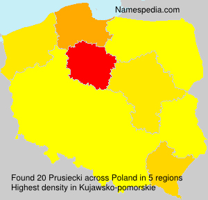 Surname Prusiecki in Poland Surname Prusiecki in Poland