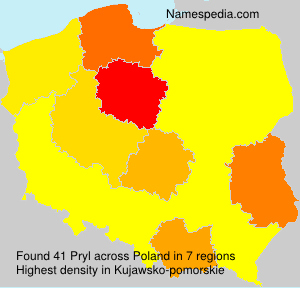 Surname Pryl in Poland Surname Pryl in Poland