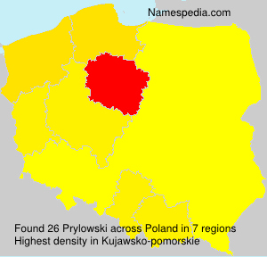 Surname Prylowski in Poland Surname Prylowski in Poland