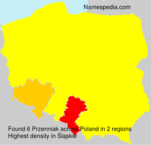 Surname Przenniak in Poland Surname Przenniak in Poland