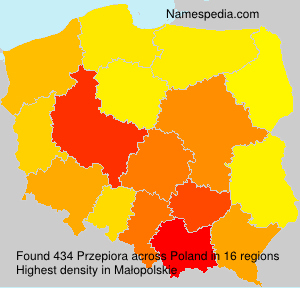 Surname Przepiora in Poland Surname Przepiora in Poland