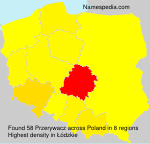 Surname Przerywacz in Poland Surname Przerywacz in Poland