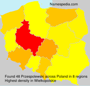 Surname Przespolewski in Poland Surname Przespolewski in Poland