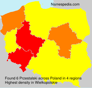 Surname Przestalski in Poland Surname Przestalski in Poland