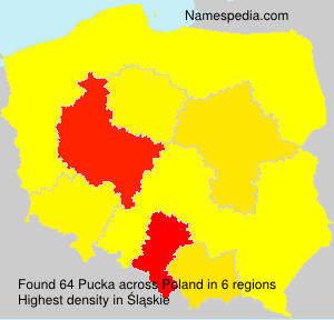 Surname Pucka in Poland Surname Pucka in Poland