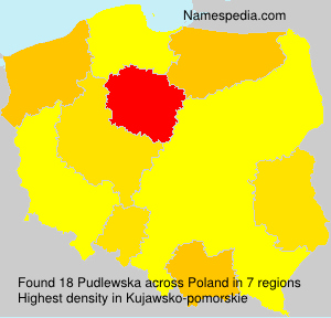 Surname Pudlewska in Poland Surname Pudlewska in Poland