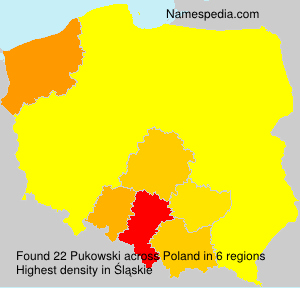 Surname Pukowski in Poland