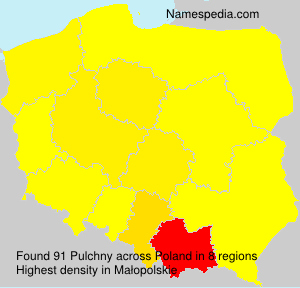 Surname Pulchny in Poland Surname Pulchny in Poland