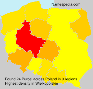 Surname Purcel in Poland