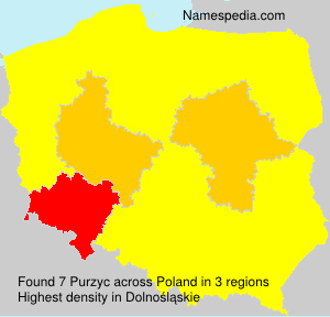 Surname Purzyc in Poland Surname Purzyc in Poland