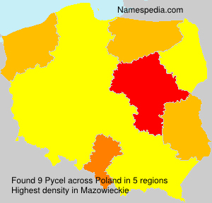 Surname Pycel in Poland